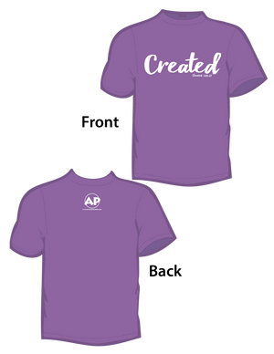 Created (T-Shirt) Violet