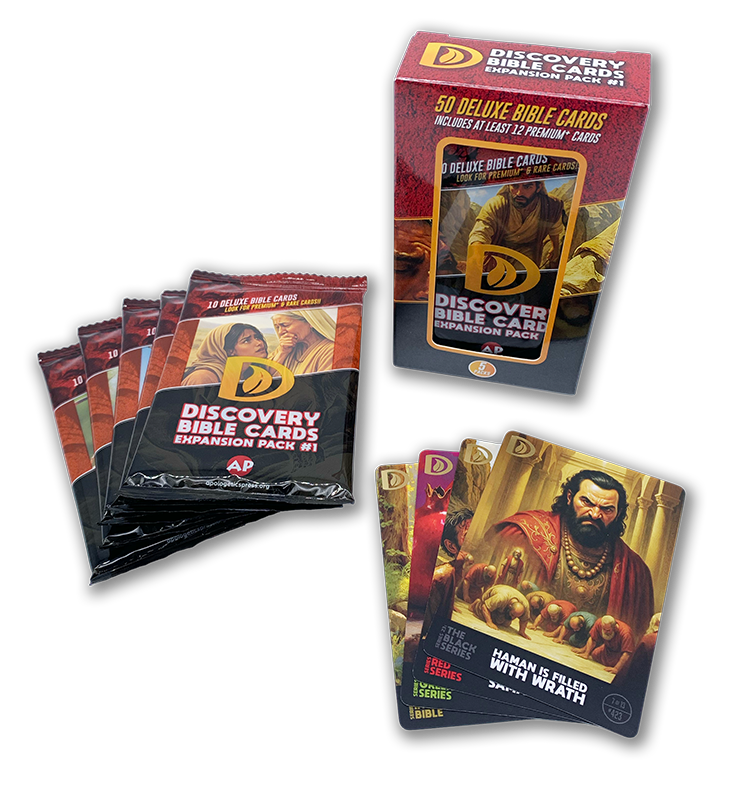 Discovery Bible Cards - Expansion Pack #1 (50-Card Pack)