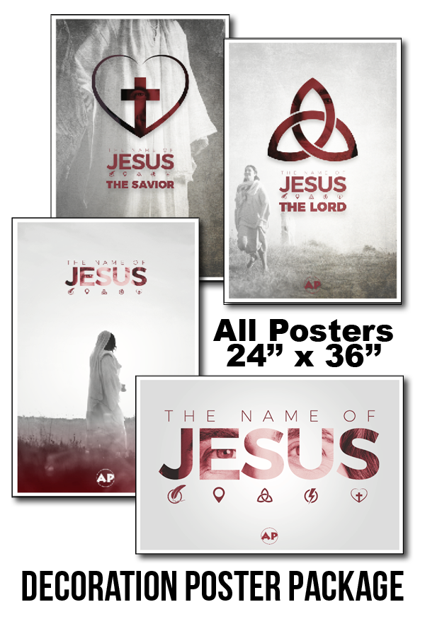 Jesus VBS Decoration Poster Package