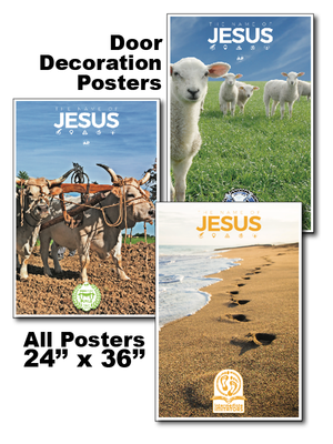 Jesus VBS Decoration Poster Package