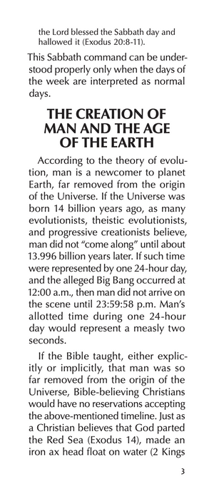 Creation and the Age of the Earth