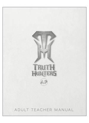 Truth Hunters VBS Teacher Manual (ADULT)