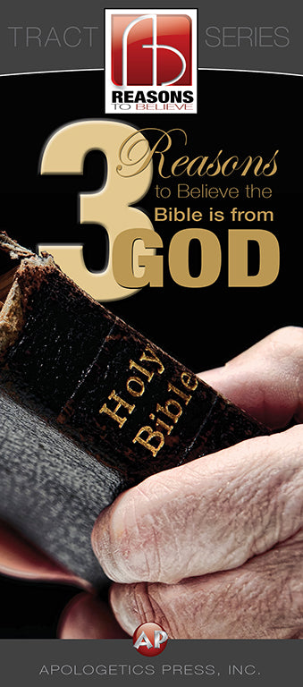3 Reasons to Believe the Bible is from God