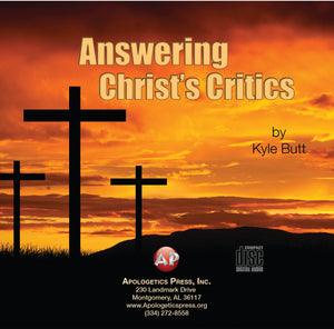 Answering Christ's Critics [Audio Download]