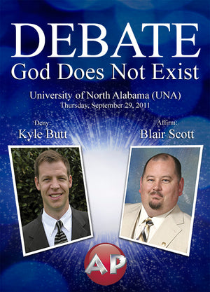 Butt/Scott Debate - God Does Not Exist - DVD