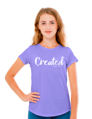 Created (T-Shirt) Violet