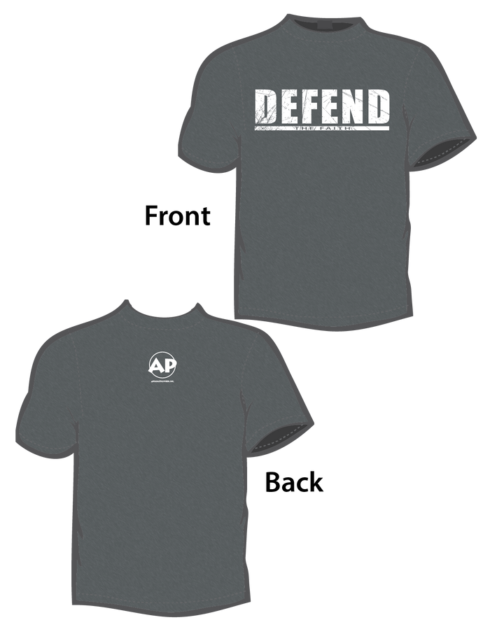 Defend the Faith (T-Shirt) Gray