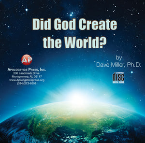 Did God Create the World? [Audio Download]
