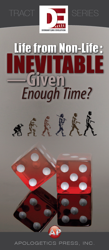 Life from Non-Life: Inevitable—Given Enough Time?