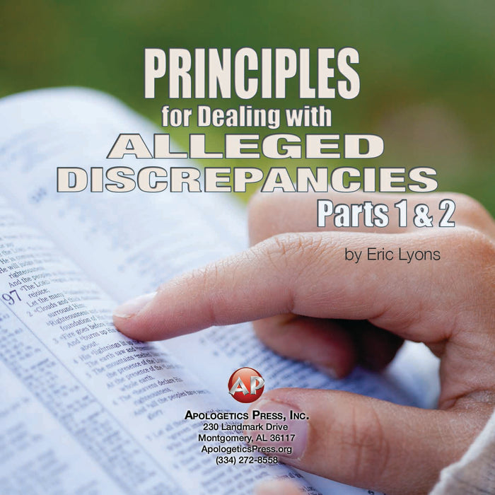 Principles for Dealing with Alleged Discrepancies Part 1 [Audio Download]