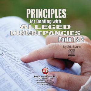 Principles for Dealing with Alleged Discrepancies Part 2 [Audio Download]