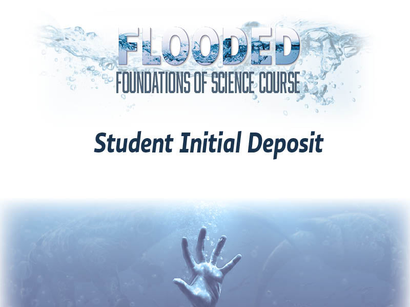 2023 Foundations of Science Course – Student Initial Deposit