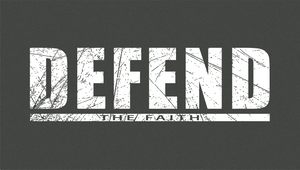 Defend the Faith (T-Shirt) Gray