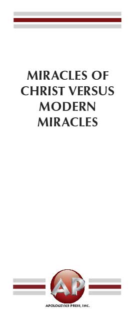 Miracles of Christ Versus Modern Miracles